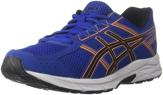 ASICS Men's Gel-Contend 4B+ Running Shoes (BLUE/ORANGE) - Rajputtrade