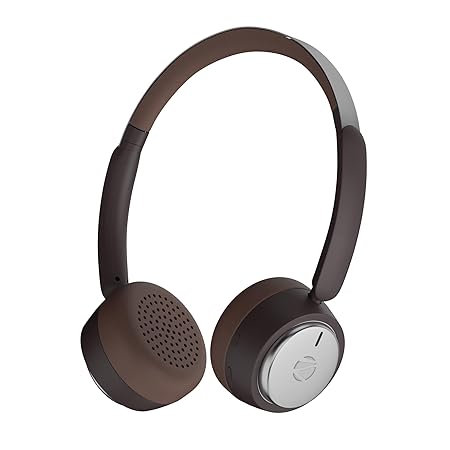 ZEBRONICS Duke 2 PRO, Wireless Headphone, 50 Hours Playback, ENC, Rapid Charging, 3 EQ Modes, Bluetooth v5.4, Call (Brown)
