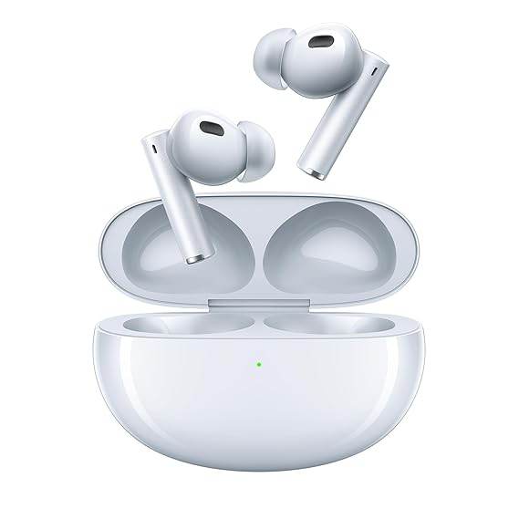Ear Buds Air 6 Pro with Dual Drivers (11Mm+6Mmtweeter), 40 Hours Play Time,Fast Charge, 50 Db ANC - Rajputtrade