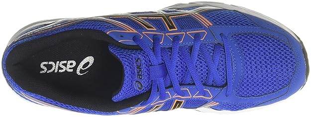 ASICS Men's Gel-Contend 4B+ Running Shoes (BLUE/ORANGE) - Rajputtrade