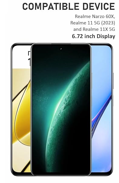 Realme Narzo 60x, Realme 11X Tempered glass