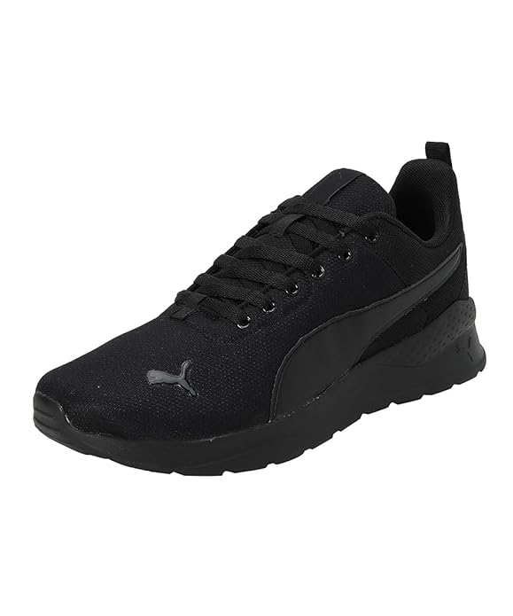 Puma Men Lace Up Sneaker Shoes (Black) - Rajputtrade