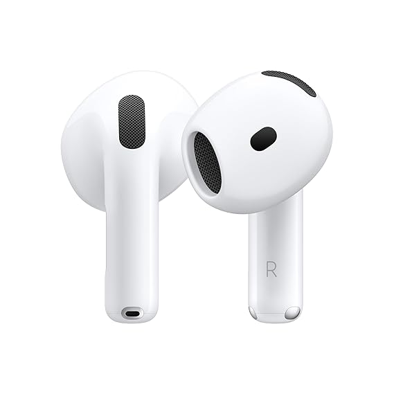 AirPods 4 Wireless Earbuds | Up to 30 Hours of Battery Life, USB-C Charging Case (White) - Rajputtrade