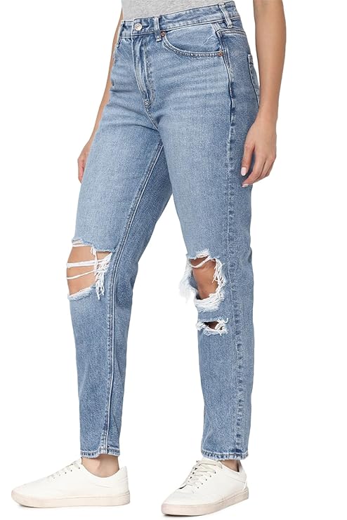 Women's Regular Jeans, Blue (Size 33) - Rajputtrade