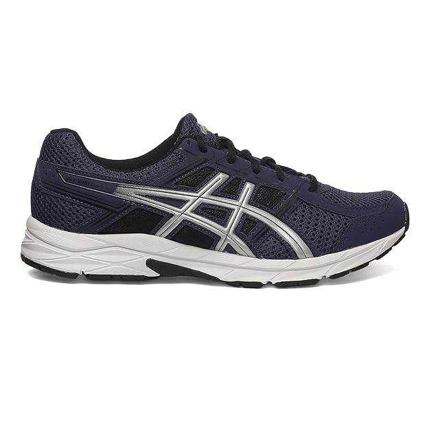 ASICS Men's Gel-Contend 4B+ Running Shoes (Indigo Blue/Pure Silver) - Rajputtrade