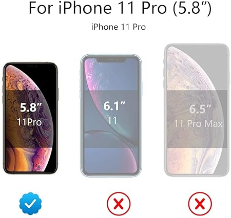 iPhone 11 Pro 5.8 inch, Shockproof Slim Back Cover Liquid Silicone Case - Blue - Rajputtrade