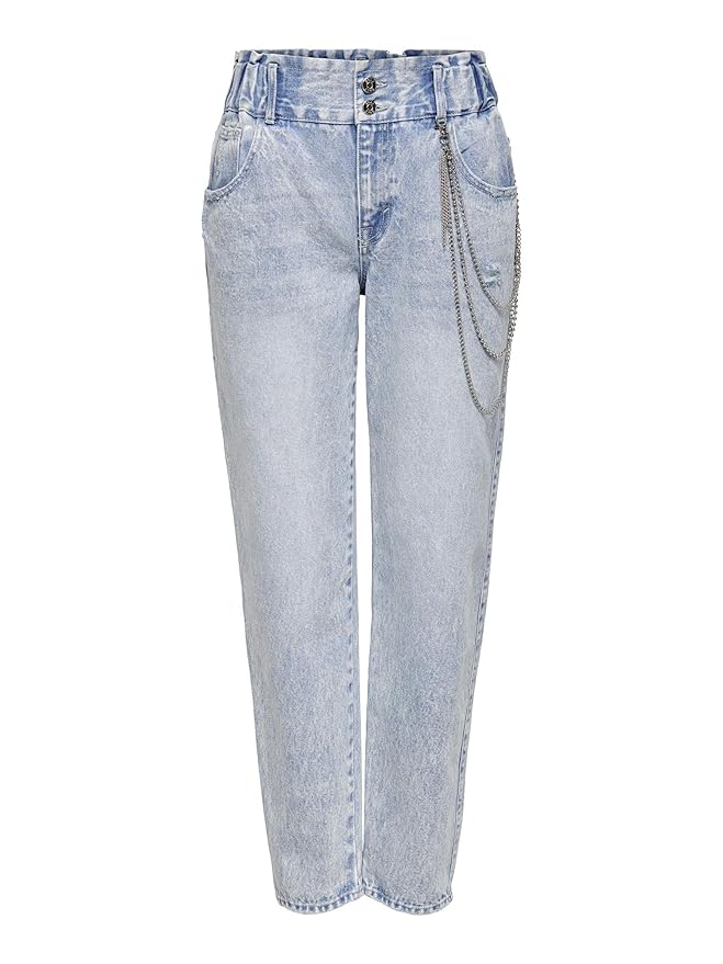 Regular Fit Ankle Length Cotton Womens Jeans, Blue (Size 32) - Rajputtrade