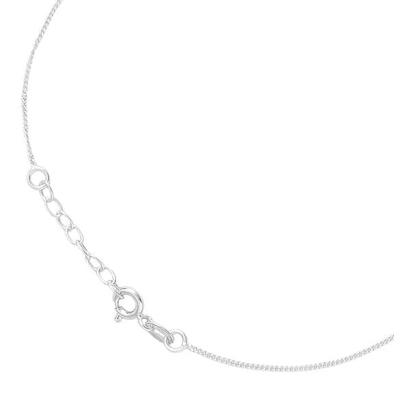 925 Sterling Silver Designer Sleek Butterfly Chain Rhodium Plated Anklet (Pair) | Gift for Women & Girls | - Rajputtrade