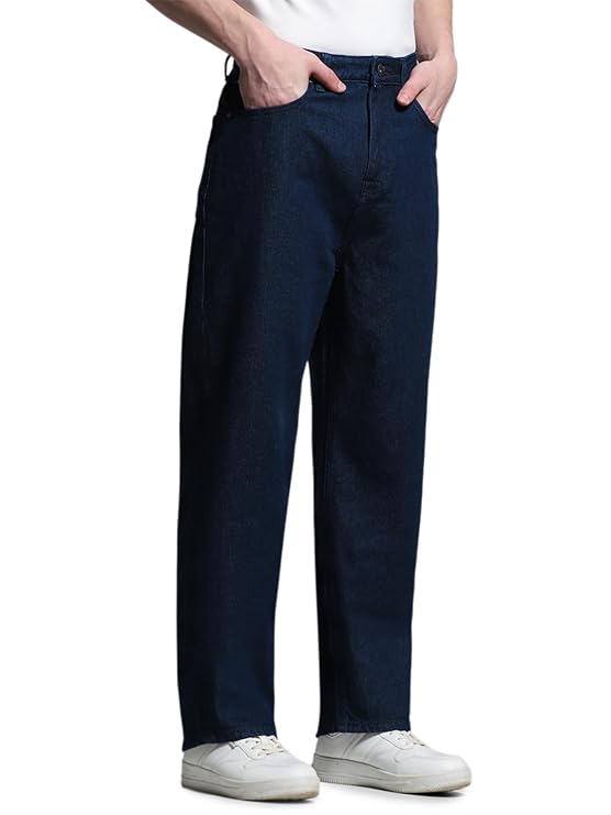 JACK & JONES Men's Loose Jeans (Size 32) - Rajputtrade
