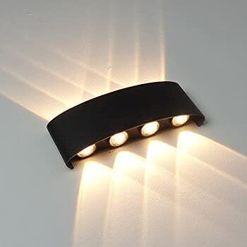 LED Indoor/Outdoor Up Down Wall Light Warm White, IP-65 Waterproof & Shockproof Body. - Rajputtrade