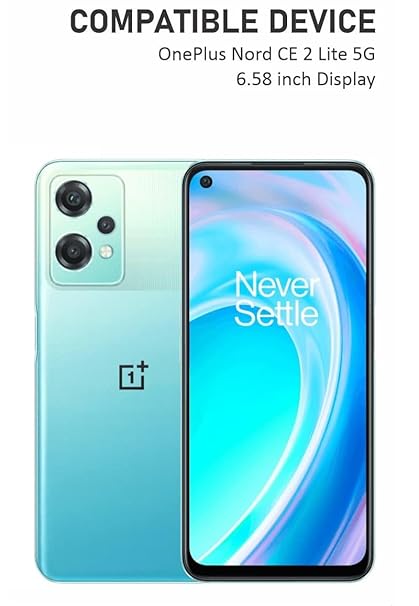 OnePlus Nord CE 2 lite 5G Tempered glass with Full Edge Protection and Easy Installation Kit