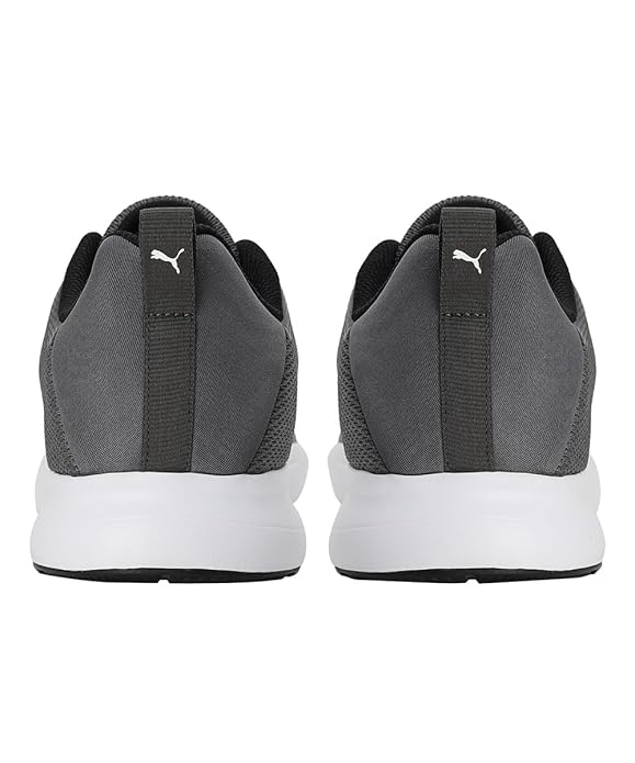 Puma Men Synthetic Sneaker Shoes (Black-Silver) - Rajputtrade