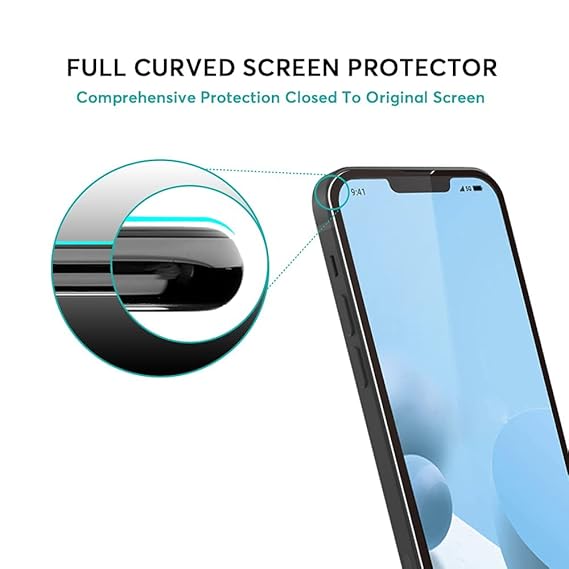 Iphone 14 Premium Original HD curved Edge to Edge Tempered Glass