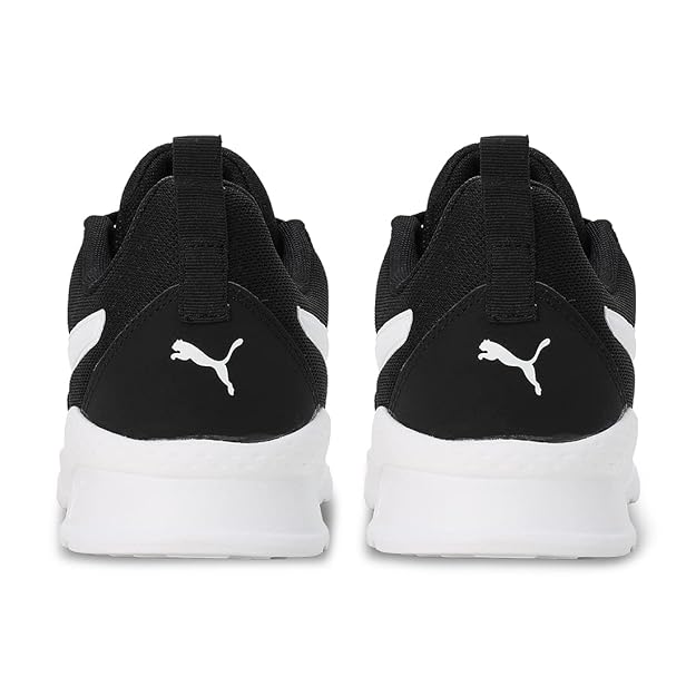 Puma Men Lace Up Sneaker Shoes (Black, White) - Rajputtrade