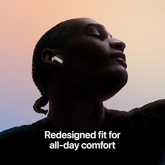 AirPods 4 Wireless Earbuds | Up to 30 Hours of Battery Life, USB-C Charging Case (White) - Rajputtrade