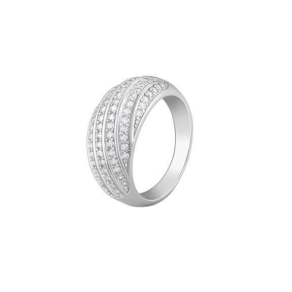 925 Silver Spired Dome Ring,Fixed Size,Indian - 12 | Gifts for Women and Girls | - Rajputtrade