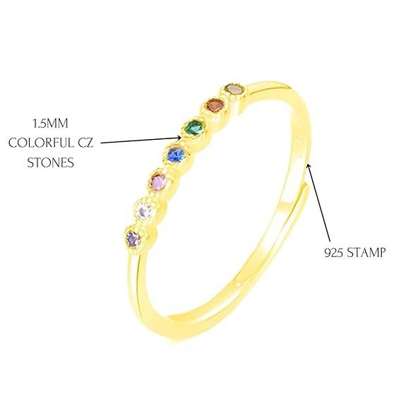925 Sterling Silver Adjustable Rings For Women & Girls I Gift For Wife Girlfriend Sister I Finger Ring With Multiple Design Options - Rajputtrade