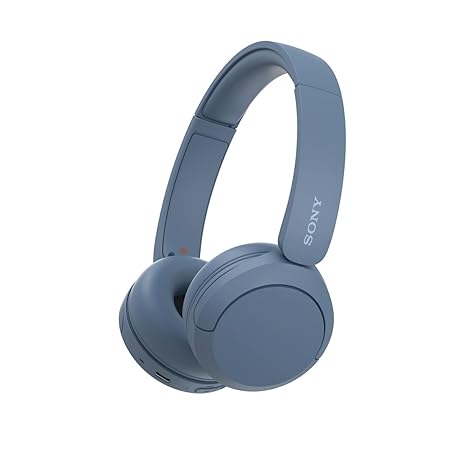 Sony WH-CH520 Wireless Bluetooth Headphones with Mic, Up to 50Hrs Battery, Voice Assistant, Customized EQ-Blue - Rajputtrade