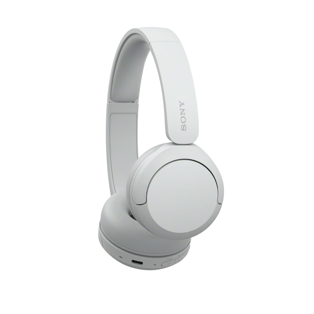 Sony WH-CH520 Wireless Bluetooth Headphones with Mic, Up to 50Hrs Battery, Voice Assistant, Customized EQ-White - Rajputtrade