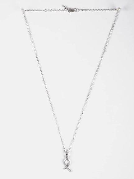 925 Sterling Silver Lia Pendant Necklace | with or Without Chain | Gift for Women and Girls - Rajputtrade