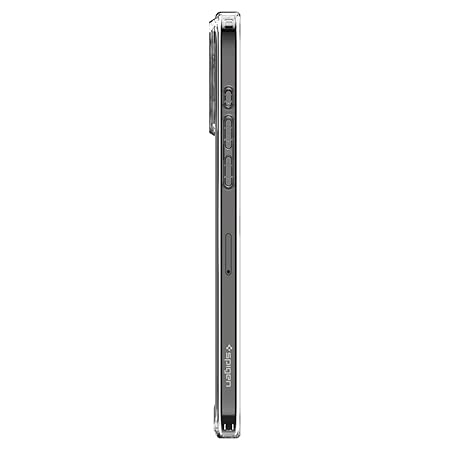 Spigen Air Skin Hybrid MagFit Back Cover Case Compatible with iPhone 15 Pro Max (TPU + Poly Carbonate | White)