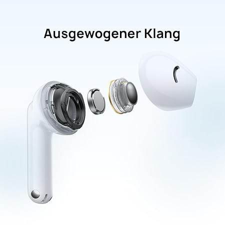 Huawei FreeBuds SE 2, 40-Hour Battery Life, Compact and Comfortable to Grip, 3 Hours of Music Playback on a 10-Minute Charge (White) - Rajputtrade