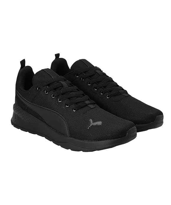 Puma Men Lace Up Sneaker Shoes (Black) - Rajputtrade