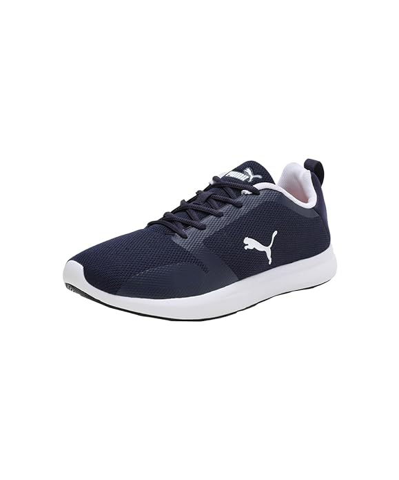 Puma Men Synthetic Sneaker Shoes (Peacoat-White) - Rajputtrade