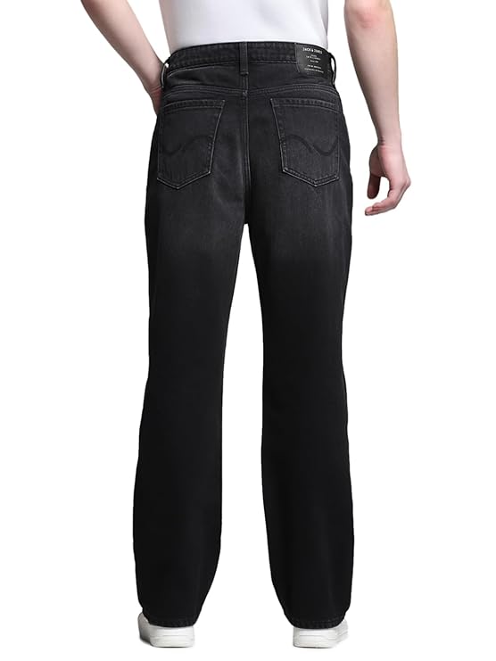 JACK & JONES Men's Loose Mid Rise Jeans - Rajputtrade