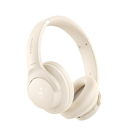 soundcore by Anker Q20i Wireless Bluetooth Over-Ear Headphones with Hybrid Active Noise Cancelling, 40h Playtime in ANC Mode, Hi-Res Audio (3 color options)