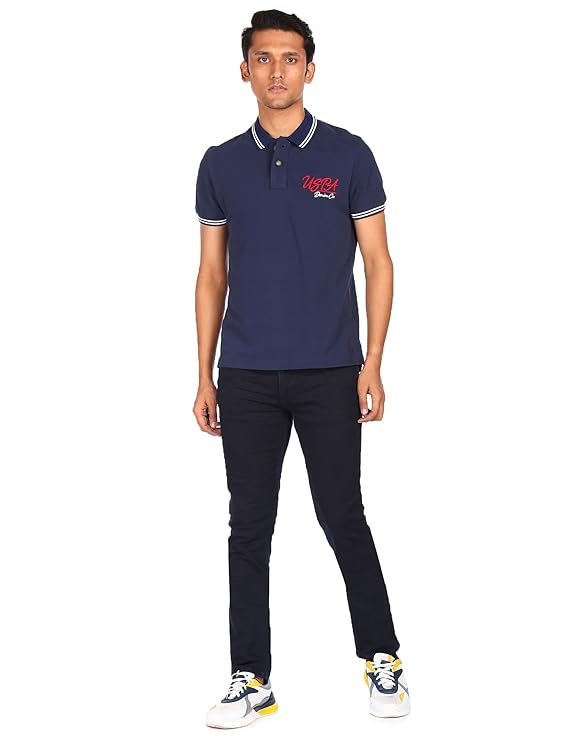U.S. POLO ASSN. Men's Slim Fit Mid Rise Jeans - Rajputtrade