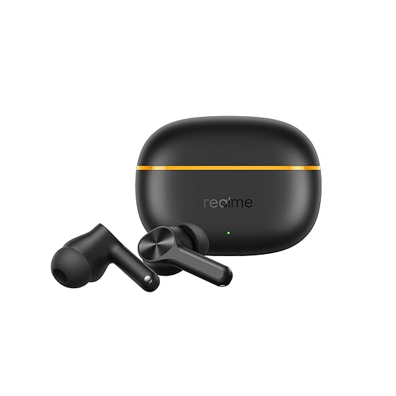 realme Buds T200 Lite Bluetooth in Ear Earbuds, 4 Mic, AI ENC for Calls,48 Hours Total Playback with Fast Charging (Black) - Rajputtrade