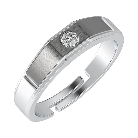 Pure Real 925 Sterling Silver Adjustable Ring Band | Multiple Design Options | Gift for Women and Girls - Rajputtrade