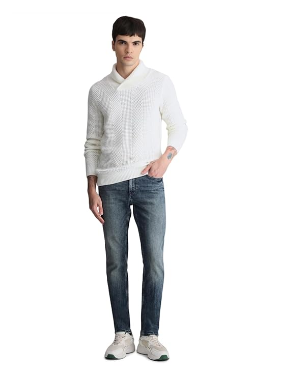 JACK & JONES Slim Fit Jeans (_Medium Blue Denim_) (Size-32) - Rajputtrade