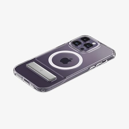 Spigen Ultra Hybrid S MagFit Back Cover Case Compatible with iPhone 14 Pro Max (TPU + Poly Carbonate | White)