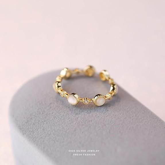 925 Sterling Silver Adjustable Rings For Women & Girls I Gift For Wife Girlfriend Sister I Finger Ring With Multiple Design Options - Rajputtrade