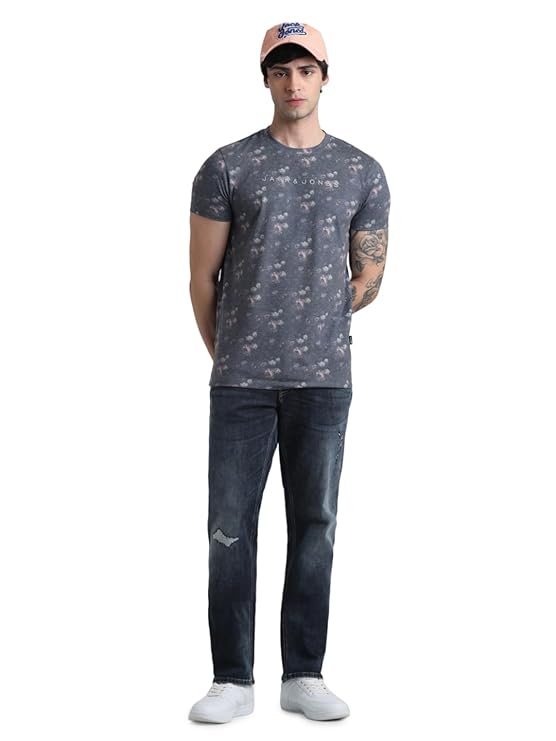 JACK & JONES Men's Regular Fit Mid Rise Jeans - Rajputtrade