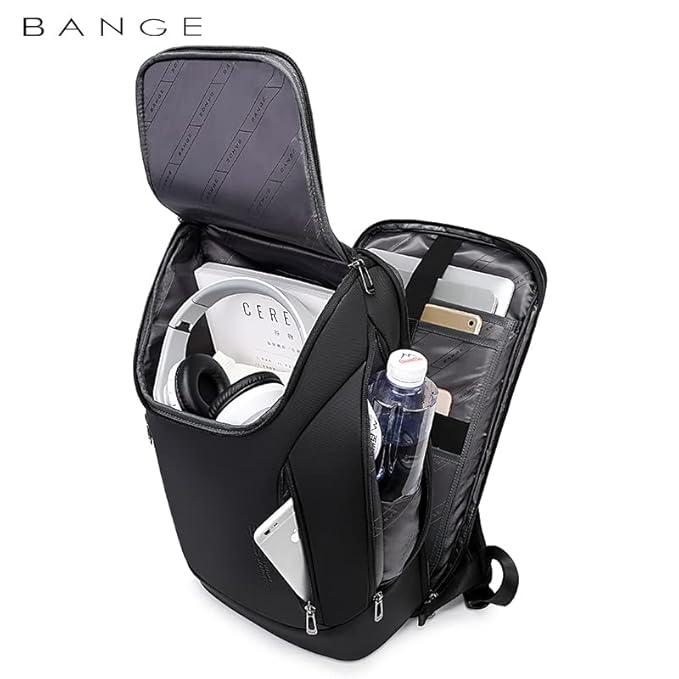 Red Lemon BANGE Captain 30L Business Smart Waterproof Backpack fit Upto 15.6 Inch Laptop Backpack with USB&Type-C Charging Port,Travel Durable Backpack for Men and Women - Rajputtrade