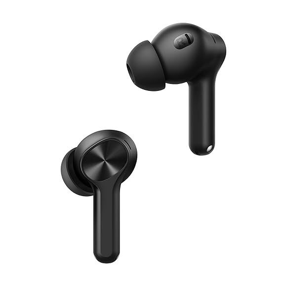 realme Buds T200 Lite Bluetooth in Ear Earbuds, 4 Mic, AI ENC for Calls,48 Hours Total Playback with Fast Charging (Black) - Rajputtrade