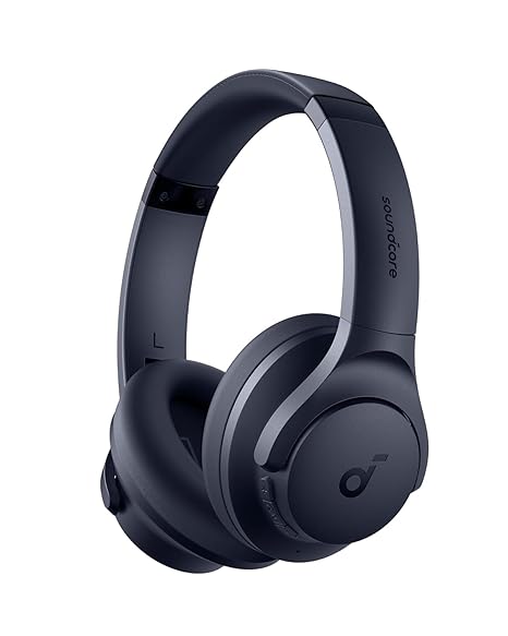 soundcore by Anker Q20i Wireless Bluetooth Over-Ear Headphones with Hybrid Active Noise Cancelling, 40h Playtime in ANC Mode, Hi-Res Audio (3 color options)