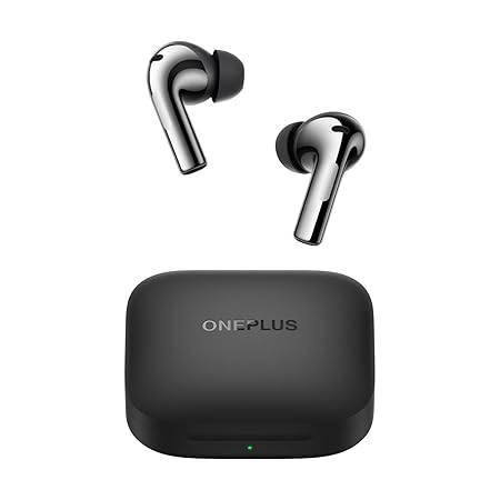 OnePlus Buds 3 TWS in Ear Earbuds with Upto 49dB Smart Adaptive Noise Cancellation,Hi-Res Sound Quality,Sliding Volume Control,10mins for 7Hours Fast Charging with Upto 44Hrs Playback (3 Color Options)
