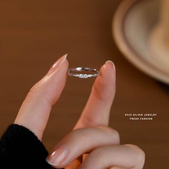 925 Sterling Silver Adjustable Rings For Women & Girls I Gift For Wife Girlfriend Sister I Finger Ring With Multiple Design Options - Rajputtrade