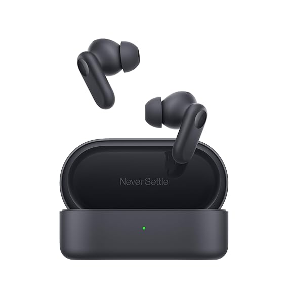 OnePlus Nord Buds 2r True Wireless in Ear Earbuds with Mic, 12.4mm Drivers, Playback:Upto 38hr case,4-Mic Design, IP55 Rating (3 color options)