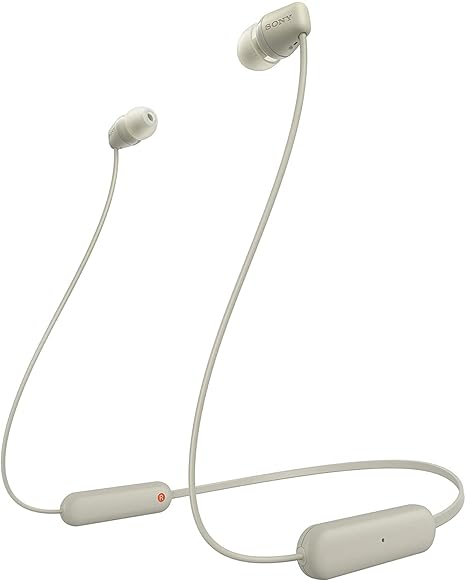 Sony WI-C100 Wireless Headphones with Customizable Equalizer for Deep Bass & 25 Hrs Battery - Rajputtrade