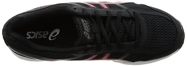 ASICS Men's Gel-Contend 4B+ Running Shoes (Black, Red) - Rajputtrade
