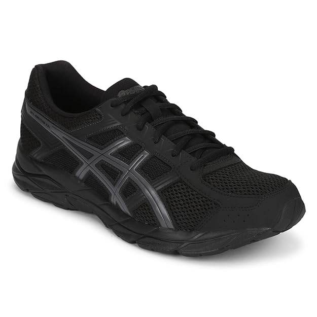 ASICS Men's Gel-Contend 4B+ Running Shoes (Black) - Rajputtrade