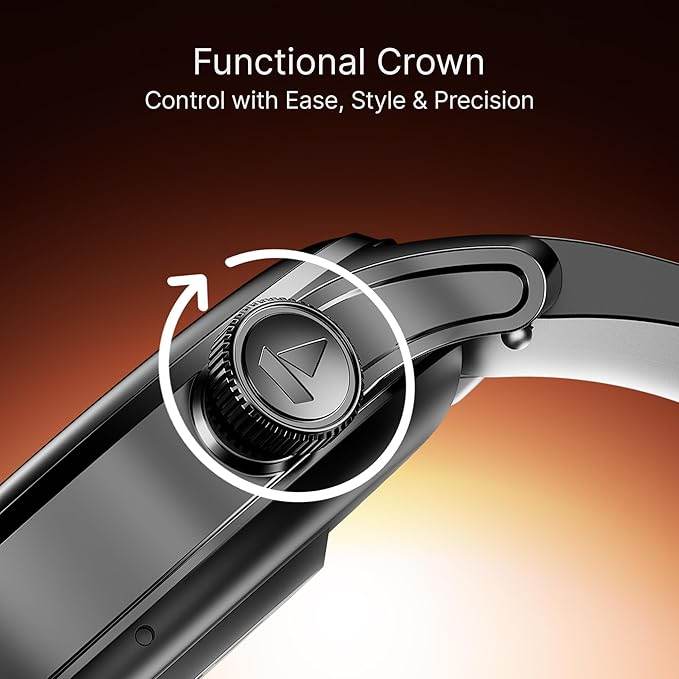 boAt New Launch Ultima Prime smartwatch with 1.43” AMOLED Display, Watch Face Studio (Onyx Black) - Rajputtrade