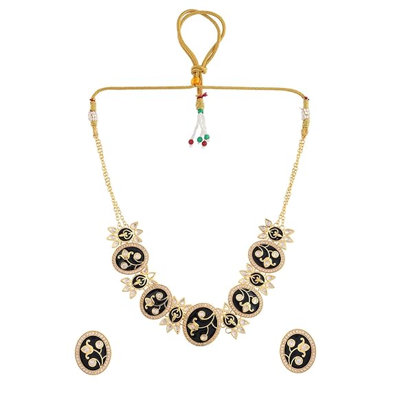 Pashmina Nyasia Choker Set | Necklace Sets For Women - Rajputtrade