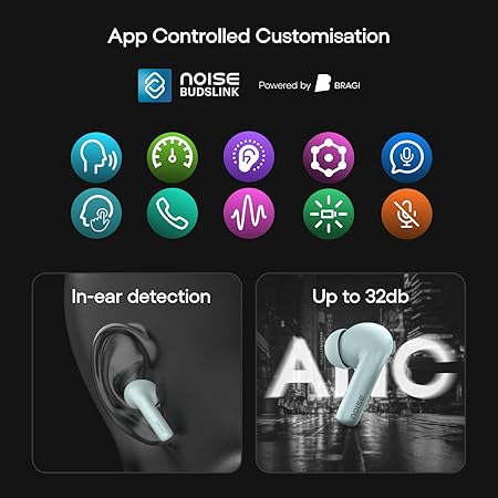 Noise Newly Launched Air Buds Pro 6 in-Ear Truly Wireless Earbuds with Hybrid ANC (up to 49dB) - Rajputtrade