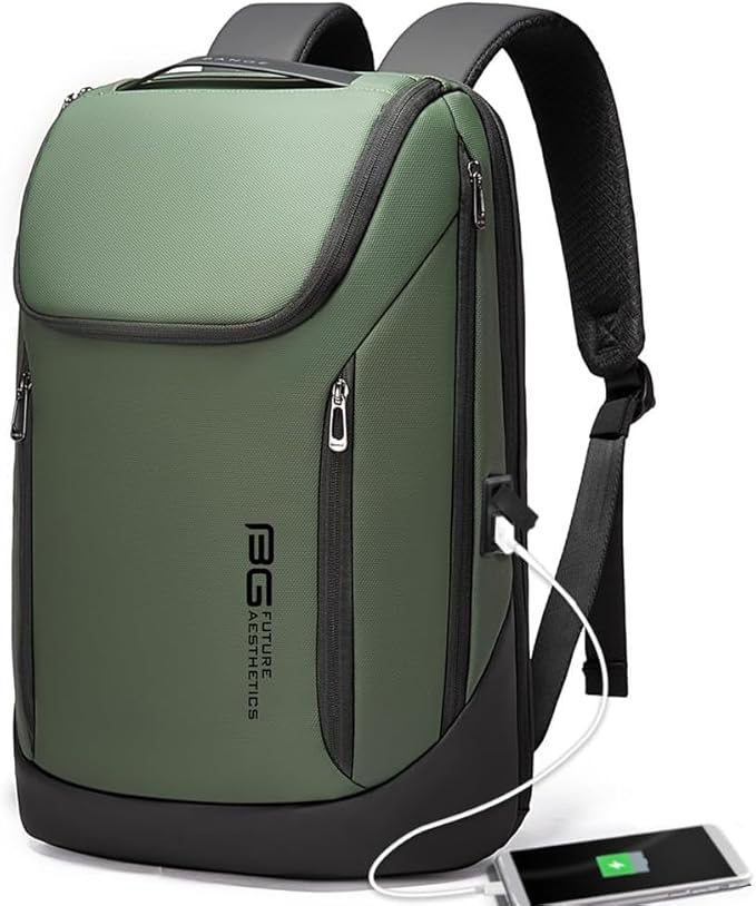 Red Lemon BANGE Captain 30L Business Smart Waterproof Backpack fit Upto 15.6 Inch Laptop Backpack with USB&Type-C Charging Port,Travel Durable Backpack for Men and Women - Rajputtrade